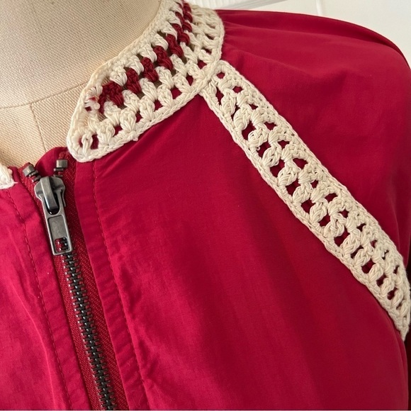 Free People Crochet Trim Jacket - Picture 5 of 9